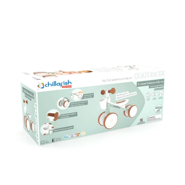 Chillafish Quadi Racer CPQR01BRE Ride on Toy BREEZE