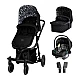 Καρότσι μωρού Cosatto CT5707 GIGGLE TRAIL 3in1 Silhouette