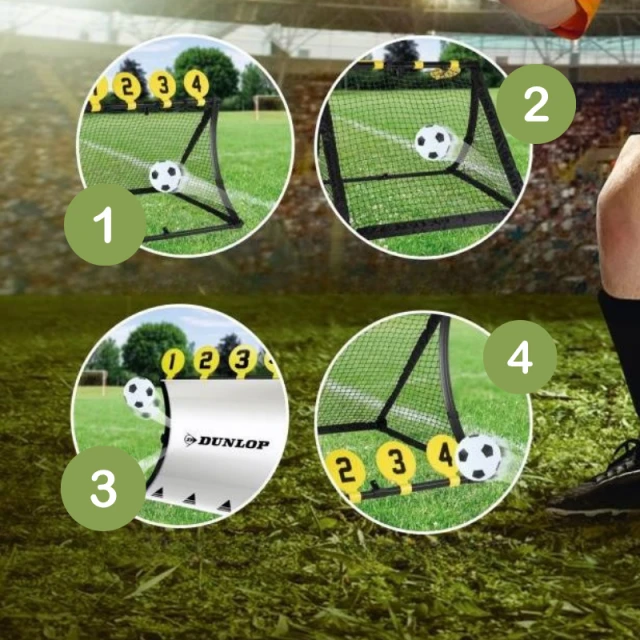 Σετ προπόνησης ποδοσφαίρου Dunlop 4 σε 1