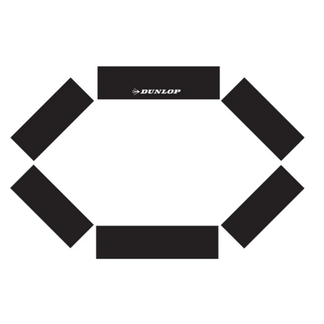 Πτυσσόμενο γκολ ποδοσφαίρου Dunlop 50x44x44