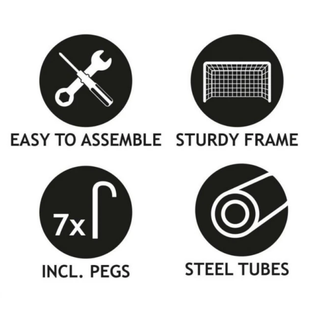 γκολ ποδοσφαίρου Dunlop 240x160x85