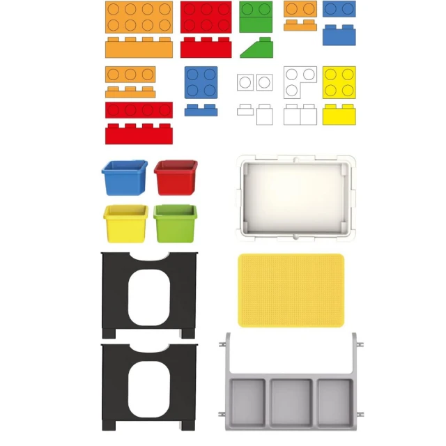 Παιδικό τραπέζι Eddy Toys με κατασκευή, 300 τεμάχια