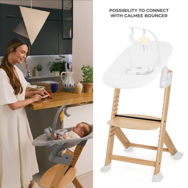 Παιδικό καρεκλάκι φαγητού KinderKraft + μαξιλάρι ENOCK Nordic Breeze