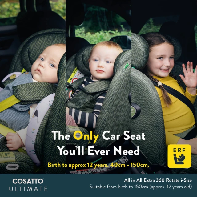 Cosatto CT6008 All in All EXTRA κάθισμα αυτοκινήτου MEADOW
