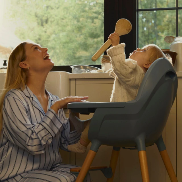 Παιδικό καρεκλάκι φαγητού Kinderkraft FINI 2 NORDIC BREEZE