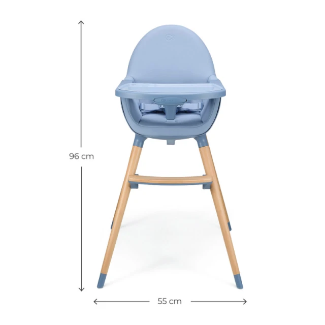 Παιδικό καρεκλάκι φαγητού Kinderkraft FINI 2 NORDIC BREEZE