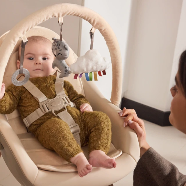 Καρεκλάκι μωρού KinderKraft FINI UP ΜΠΕΖ