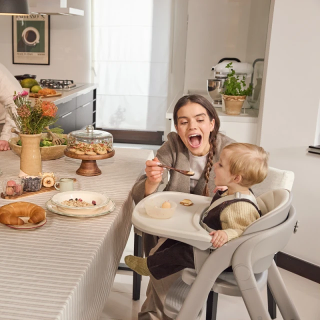 Καρεκλάκι μωρού KinderKraft FINI UP ΜΠΕΖ