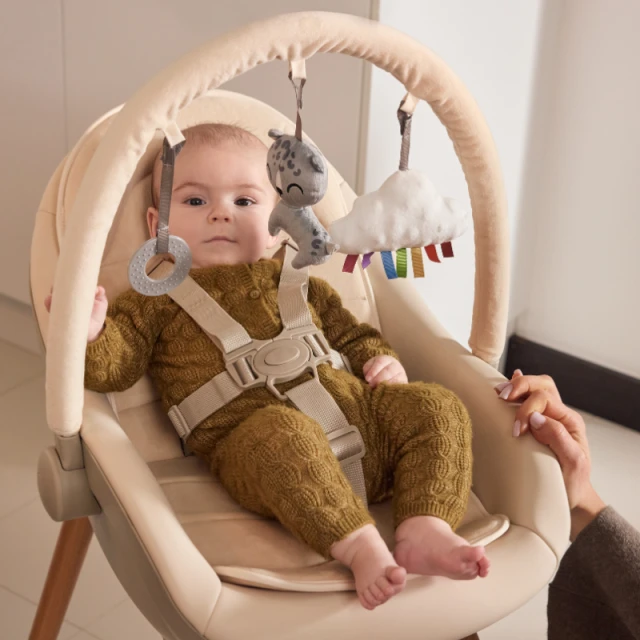 Παιδικό καρεκλάκι φαγητού KinderKraft FINI UP ΓΚΡΙ