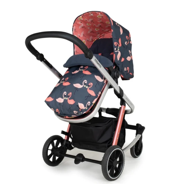 Cosatto CT5385 GIGGLE TRAIL 3in1 PRETTY FLAMINGO καρότσι+ΒΑΣΗ+ΤΣΑΝΤΑ ΚΑΙ ΤΣΑΚΙ