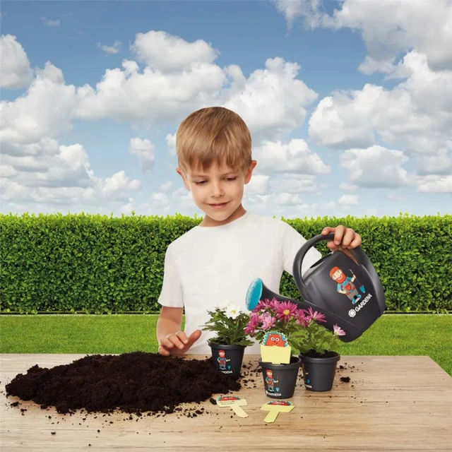 Σετ φύτευσης για παιδιά Gardena Kids με ποτιστήρι