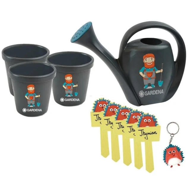 Σετ φύτευσης για παιδιά Gardena Kids με ποτιστήρι