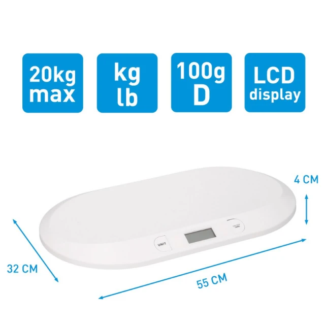 Ζυγαριά μωρού Grundig V2.0