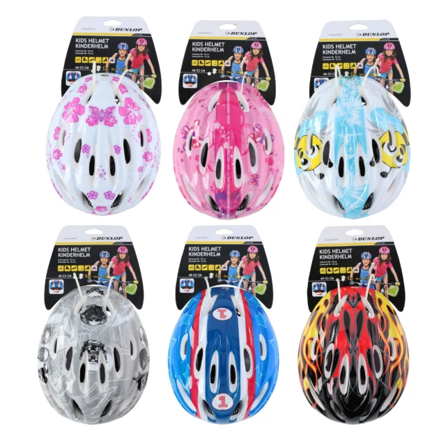 Παιδικό κράνος Dunlop 48-52 cm SKULLS