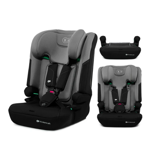 Κάθισμα αυτοκινήτου Kinderkraft I-COMFY i-Size Σκούρο γκρι