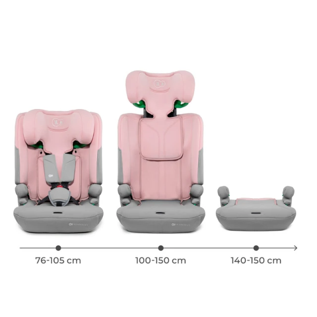 Κάθισμα αυτοκινήτου Kinderkraft I-COMFY i-Size ΡΟΖ