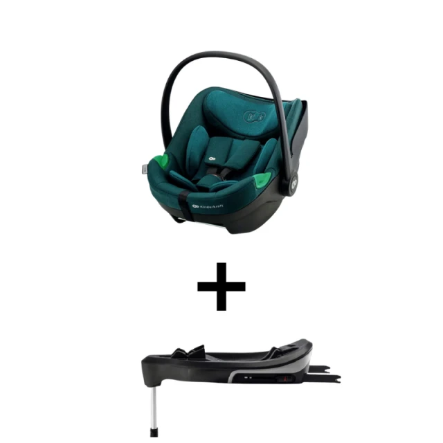 Κάθισμα αυτοκινήτου KinderKraft I-Care Harbor Blue + βάση Isofix
