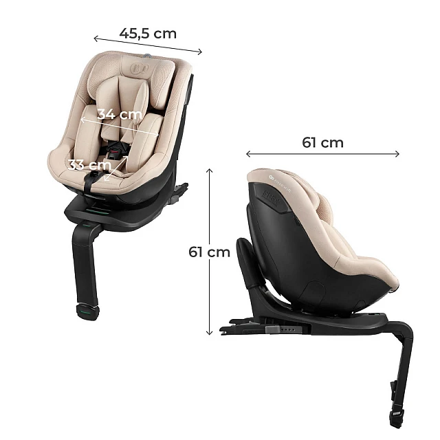 Κάθισμα αυτοκινήτου Kinderkraft I-Guard Airflow 40-105 cm ΜΠΕΖ