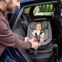 Κάθισμα αυτοκινήτου Kinderkraft I-Guard Airflow 40-105 cm ΜΑΥΡΟ