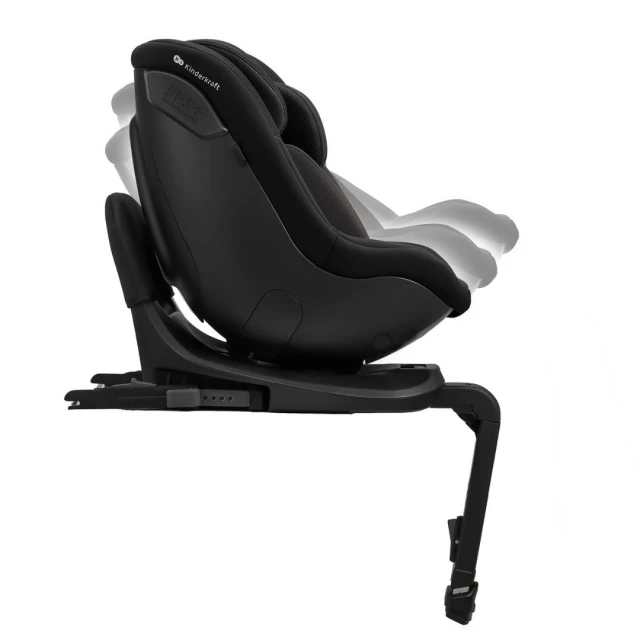 Κάθισμα αυτοκινήτου Kinderkraft I-Guard Airflow 40-105 cm ΜΑΥΡΟ