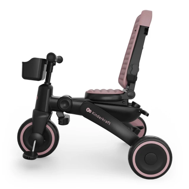 KinderKraft JAZZ 3 αναδιπλούμενο τρίκυκλο PINK