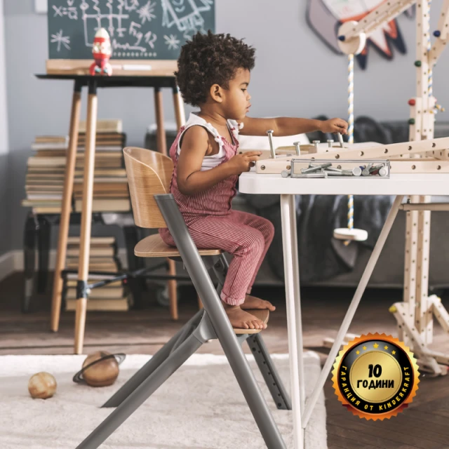 Καρεκλάκι μωρού Kinderkraft LIVY + πολυθρόνα CALMEE HAPPY SHAPES