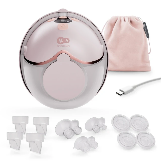 Θήλαστρο Kinderkraft MAMAFLOW ΡΟΖ