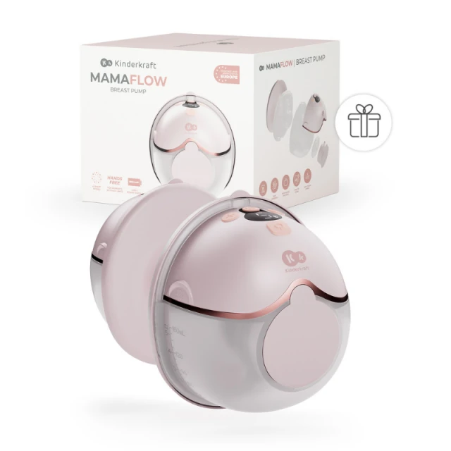 Θήλαστρο Kinderkraft MAMAFLOW ΡΟΖ