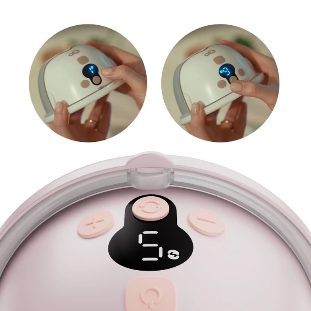 Θήλαστρο Kinderkraft MAMAFLOW ΡΟΖ
