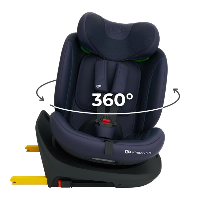 Κάθισμα αυτοκινήτου Kinderkraft I-Grow 2 PLUS 40-150 cm ΓΚΡΙ