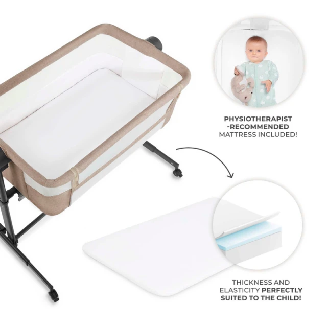 Βρεφική μπασκέτα KinderKraft NESTEE UP 2 ΜΠΕΖ