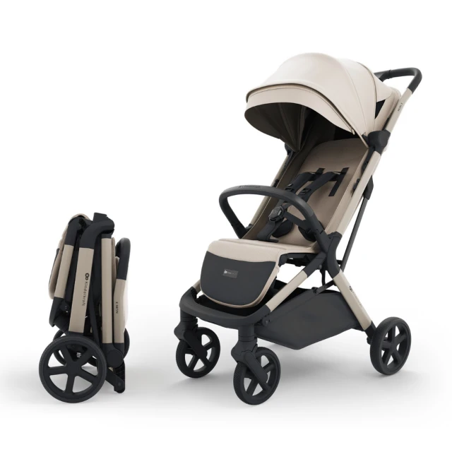 Καρότσι μωρού Kinderkraft NUBI 3 SAND BEIGE