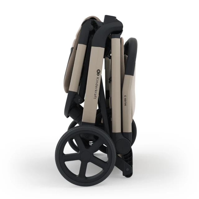 Καρότσι μωρού Kinderkraft NUBI 3 SAND BEIGE