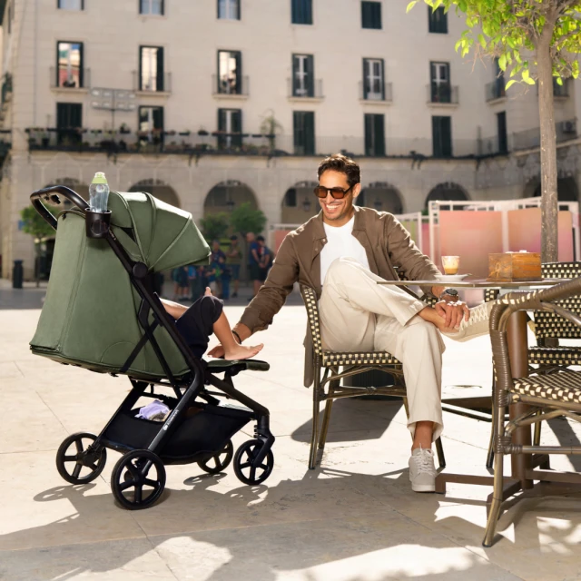 Καρότσι μωρού Kinderkraft NUBI 3 SAND BEIGE