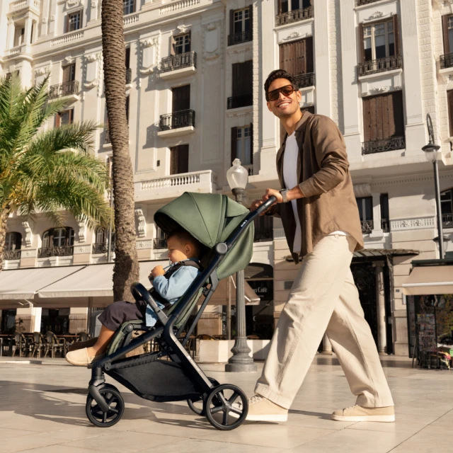 Καρότσι μωρού Kinderkraft NUBI 3 SAND BEIGE