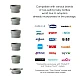 1164 Φορητός Θερμαντήρας Μπιμπερό Nuvita MIX70