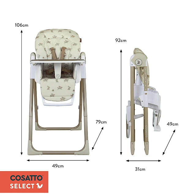 Cosatto CT5977 PIP 0+ CHERRY PIE καρεκλάκι φαγητού