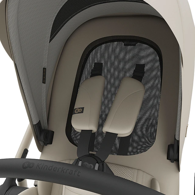 Βρεφικό καρότσι Kinderkraft Prime 3 2σε 1 ΜΠΕΖ