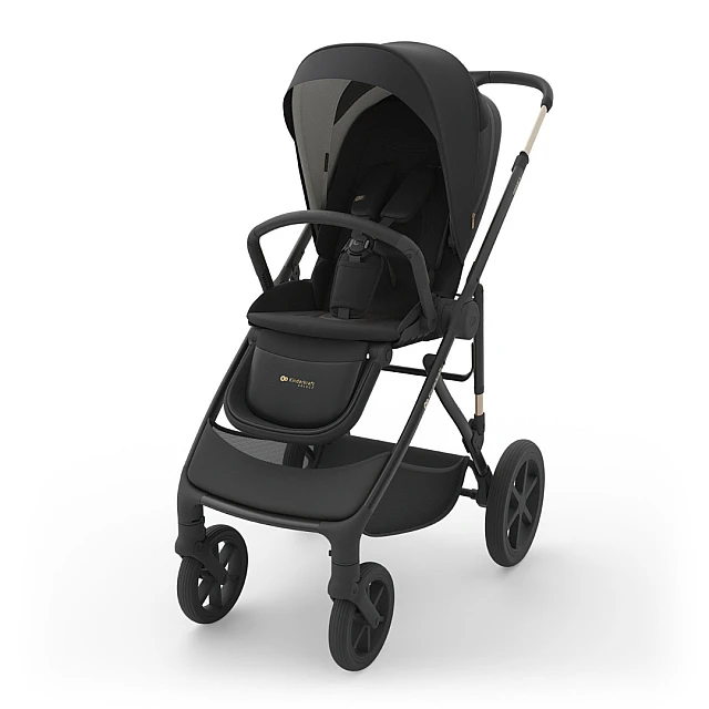 Παιδικό καρότσι Kinderkraft Prime 3 2 σε 1 ΜΑΥΡΟ