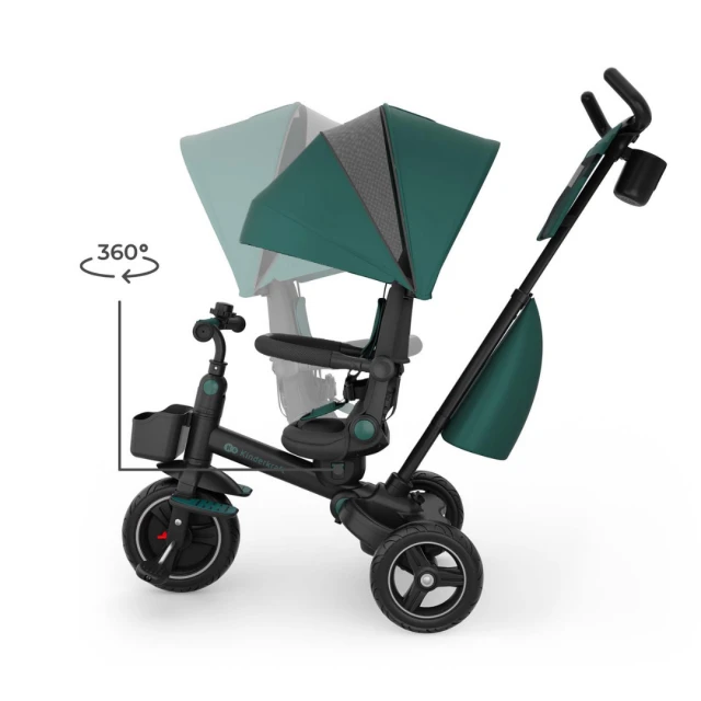 KinderKraft SPINSTEP 2 PLUS τρίκυκλο GREEN