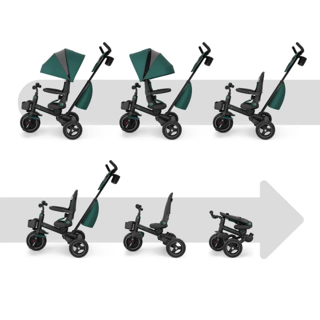 KinderKraft SPINSTEP 2 PLUS τρίκυκλο GREEN