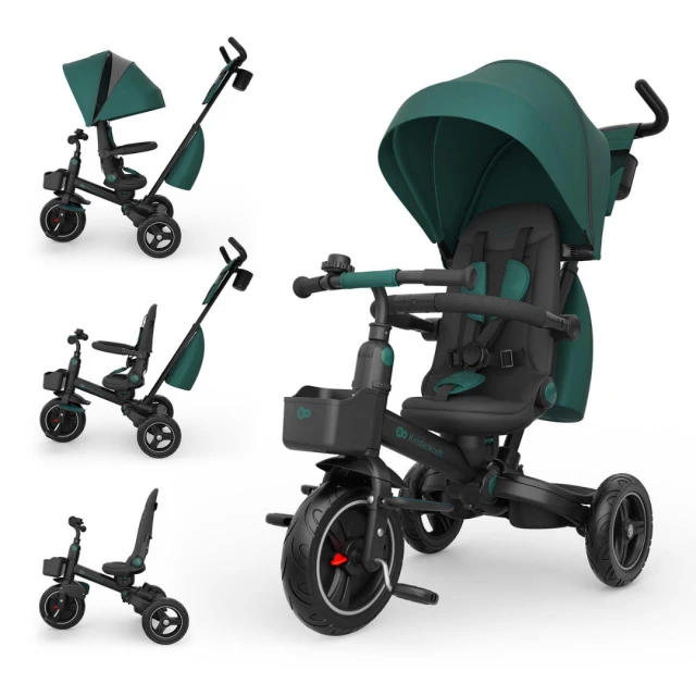 KinderKraft SPINSTEP 2 PLUS τρίκυκλο GREEN
