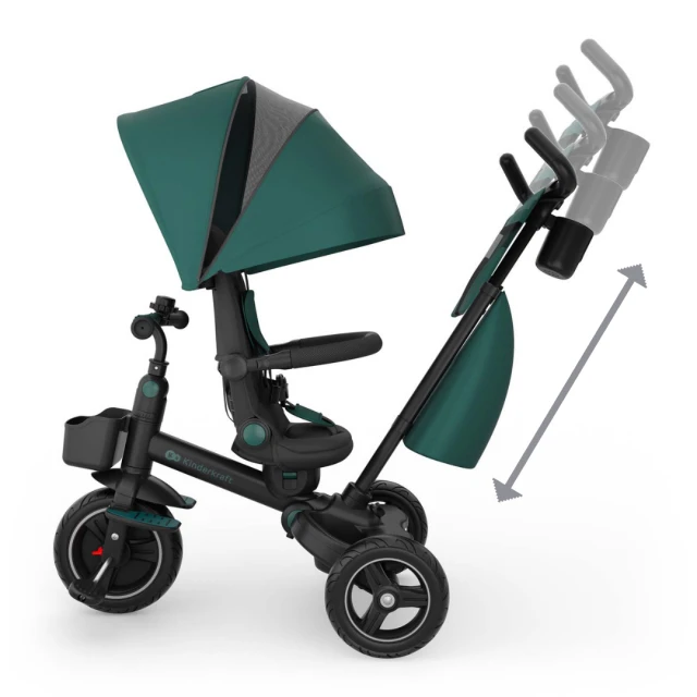 KinderKraft SPINSTEP 2 PLUS τρίκυκλο GREEN