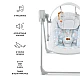 Κούνια μωρού Kinderkraft SWINGEE γκρι