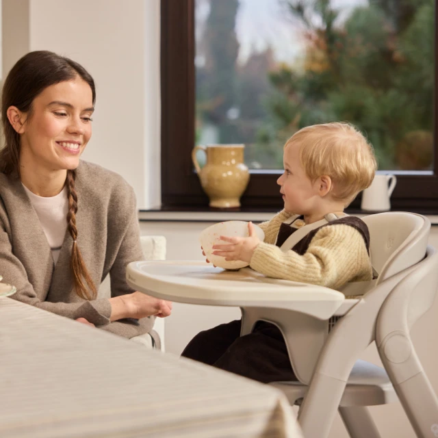 Παιδικό καρεκλάκι φαγητού Kinderkraft TINO ΓΚΡΙ