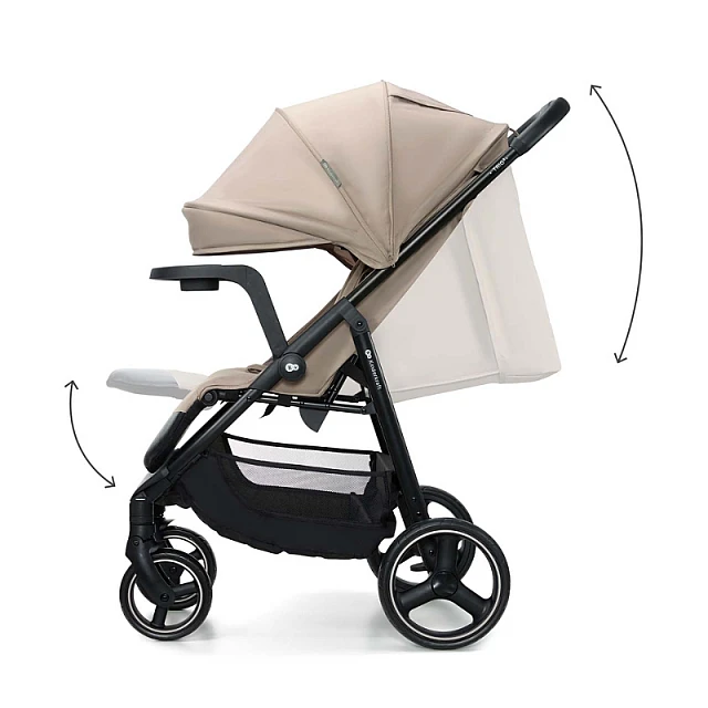 Παιδικό καρότσι Kinderkraft TRIG 3 με δίσκο STONE BEIGE