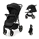 Παιδικό καρότσι Kinderkraft TRIG 3 με δίσκο ONYX BLACK
