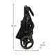 Παιδικό καρότσι Kinderkraft TRIG 3 με δίσκο ONYX BLACK