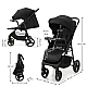 Παιδικό καρότσι Kinderkraft TRIG 3 με δίσκο ONYX BLACK