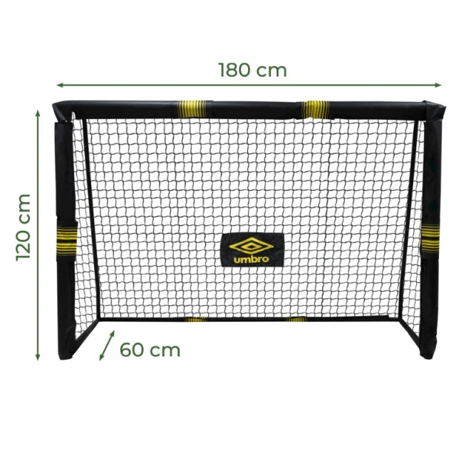 Γκολ ποδοσφαίρου Umbro 180x120x60